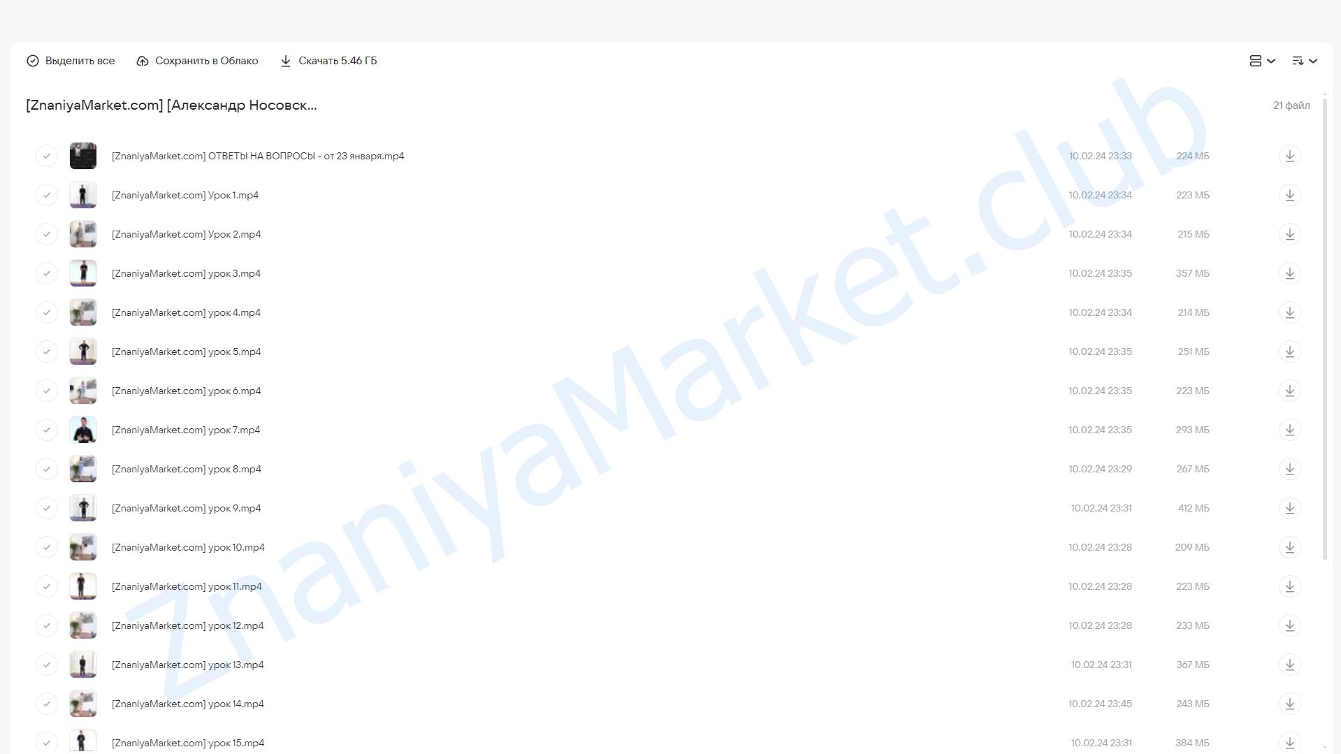 Pro движение 2023 продолжение 5 месяц (Александр Носовский, Марина Кострова) облако mail, фото 2 из 2.