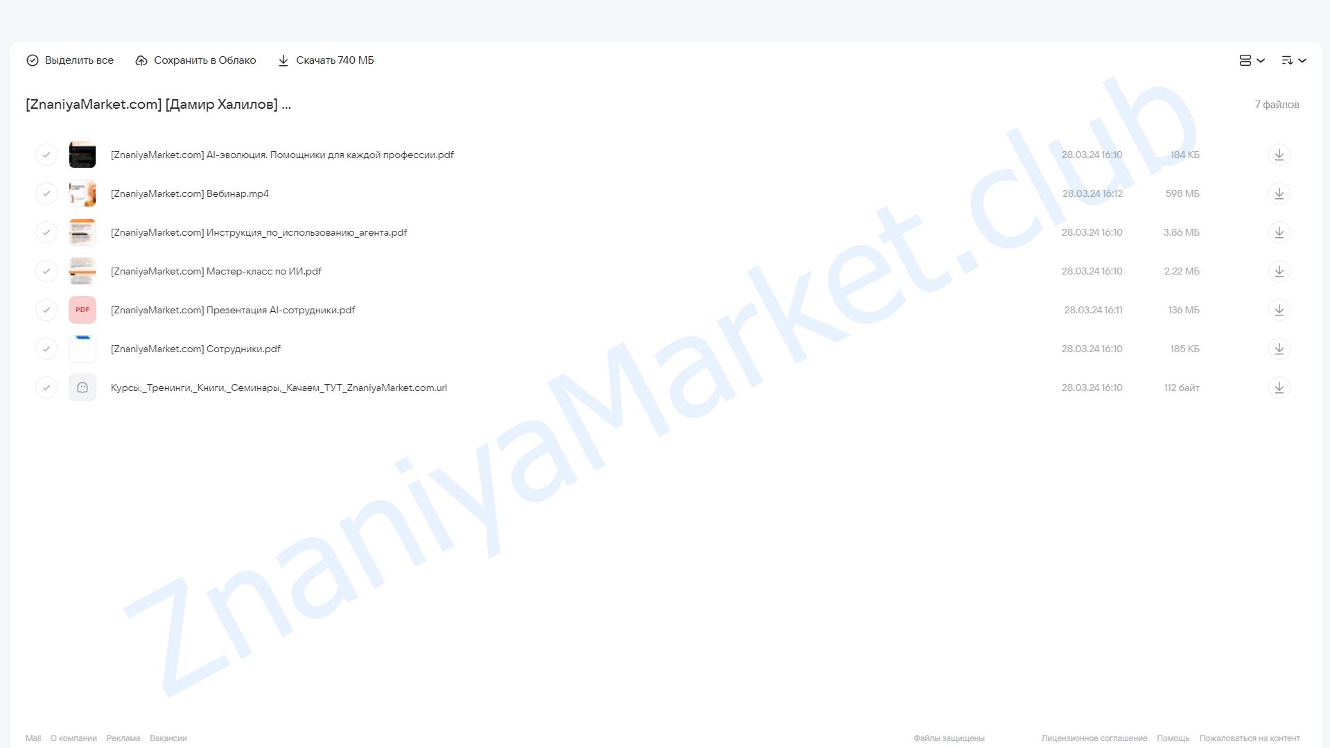 AI-сотрудники на 100% (Дамир Халилов) облако mail, фото 2 из 2.