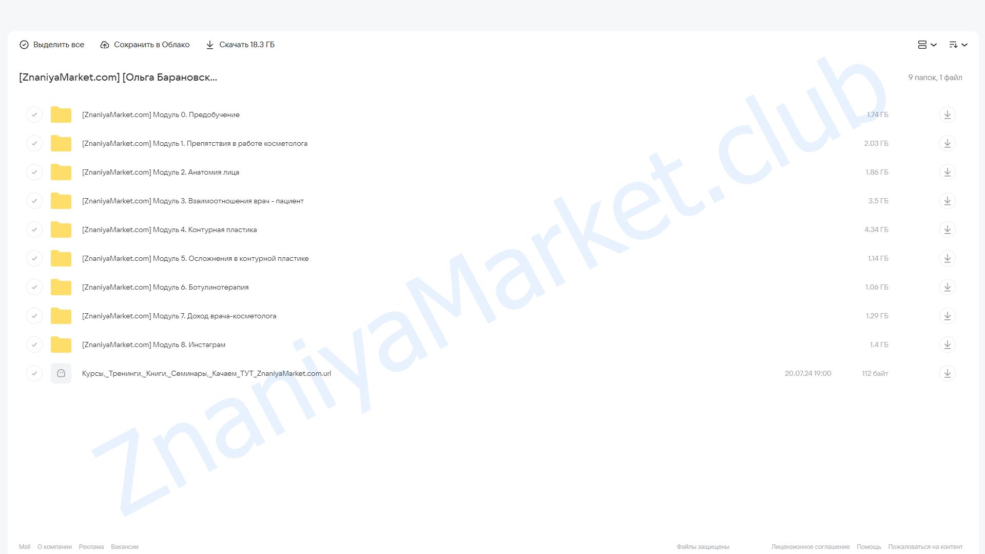 Косметолог на миллион. Тариф: Стандарт (Ольга Барановская, Евгения Мазурова) облако mail, фото 2 из 2.