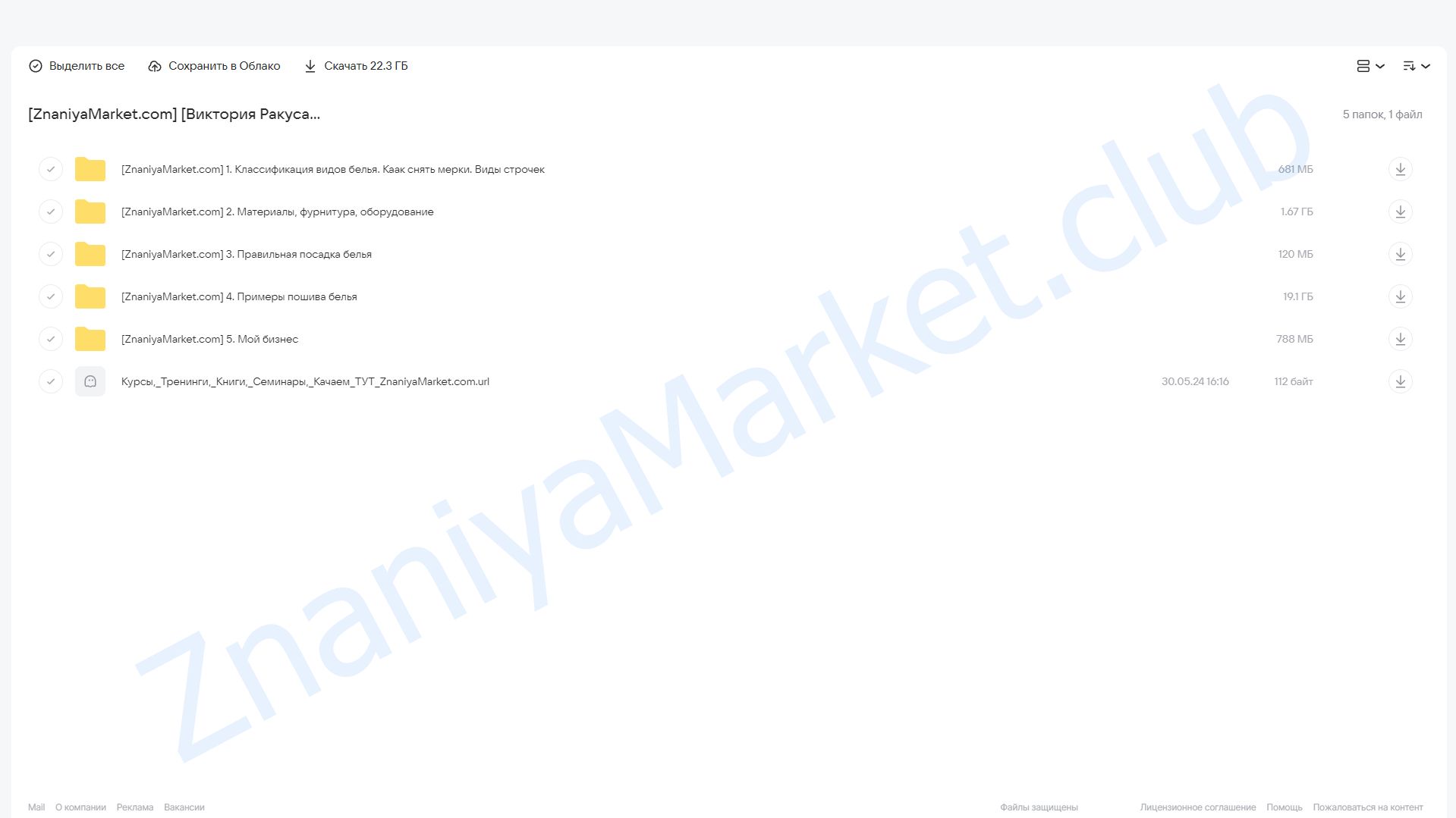 [Vikisews] Коллекция белья. Тариф: Мой бизнес (Виктория Ракуса) облако mail, фото 2 из 2.