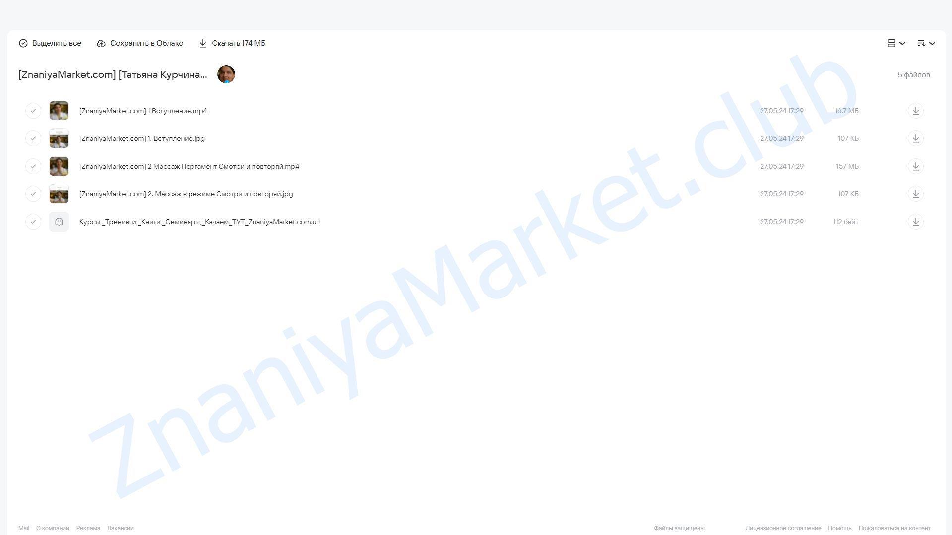 Пергамент. Тариф Доступ 3 месяца (Татьяна Курчина) облако mail, фото 2 из 2.