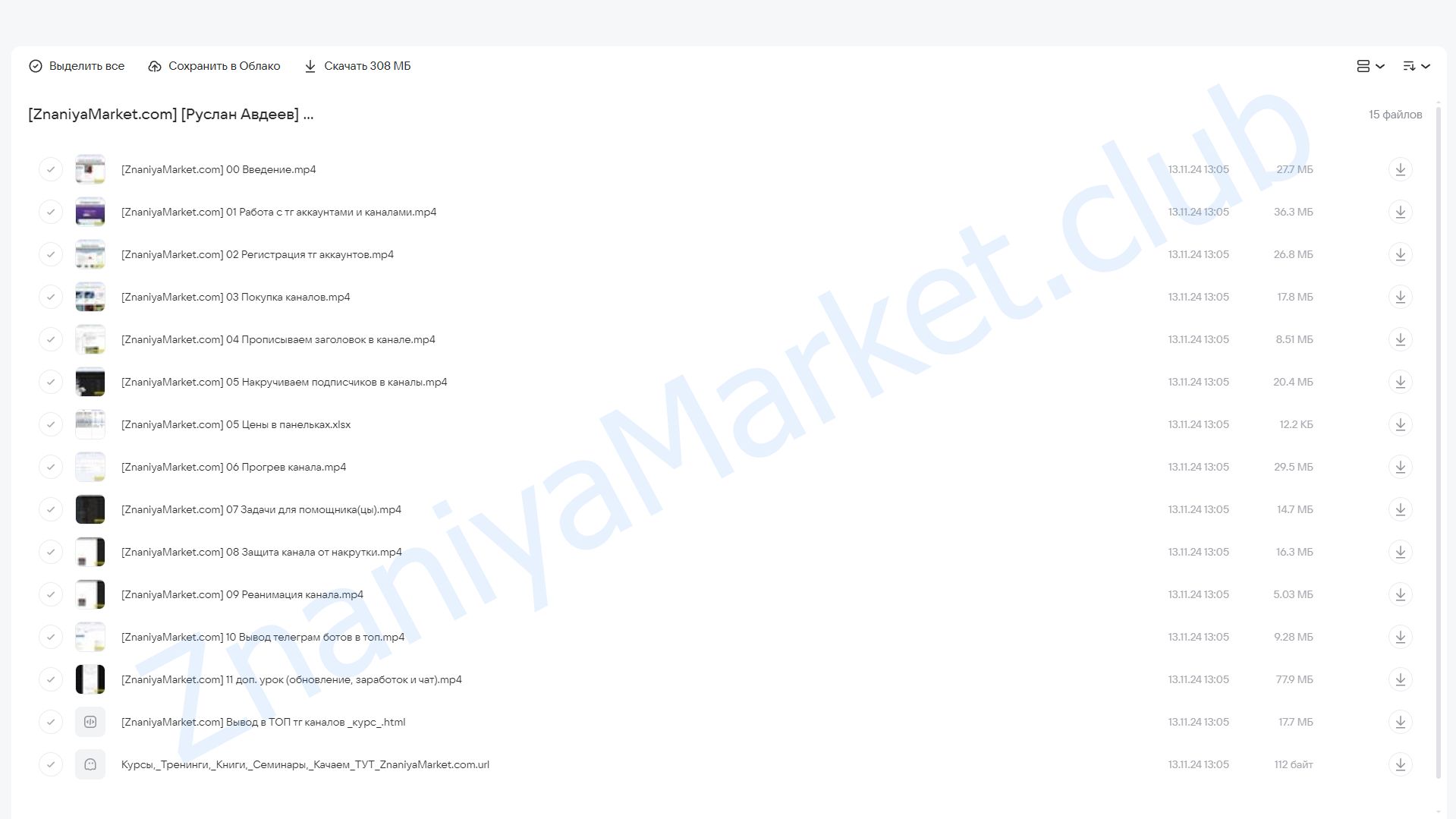 Выведите свой Telegram канал в ТОП глобального поиска (Руслан Авдеев) облако mail, фото 2 из 2.