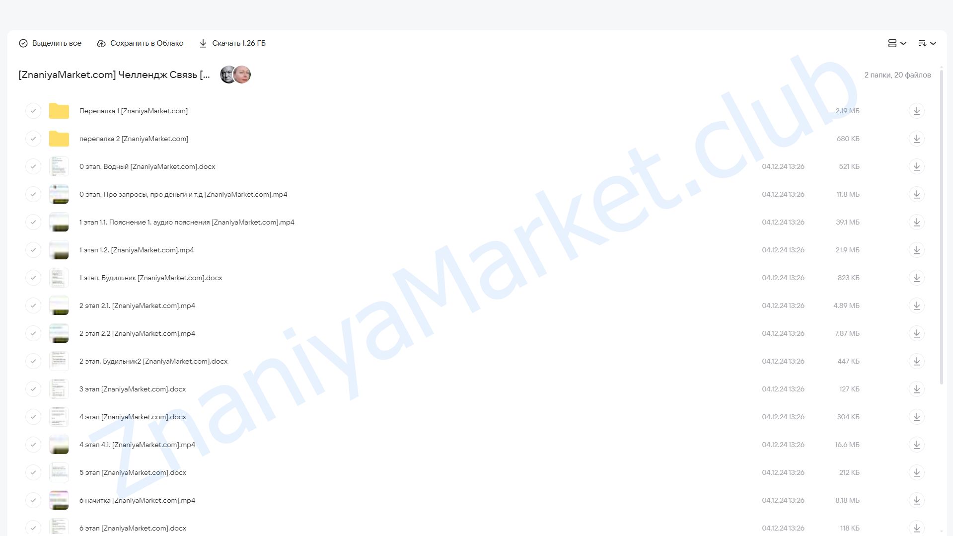 Челлендж Связь. Тариф Начальный (Алёна Зацепило-Багаутдинова) облако mail, фото 2 из 2.