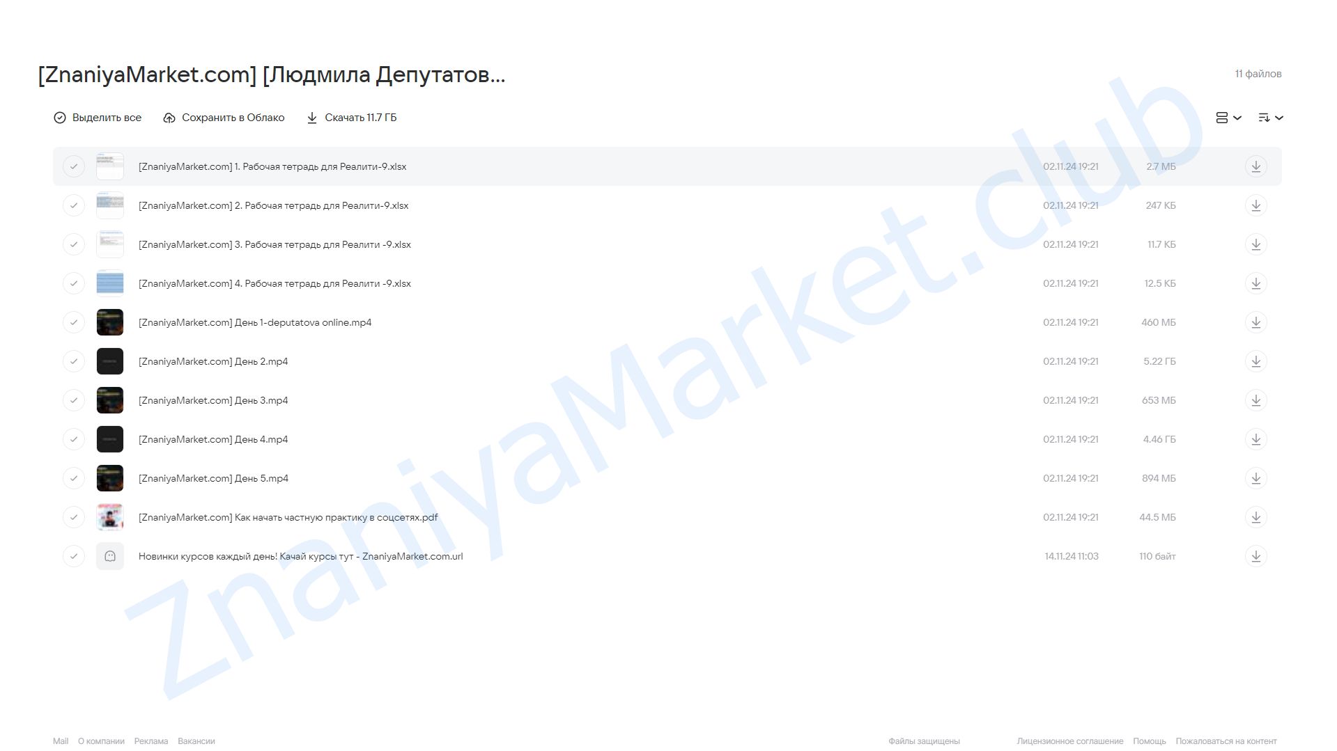 Бизнес-реалити для психологов (Людмила Депутатова, Вероника Бушмакина) облако mail, фото 2 из 2.