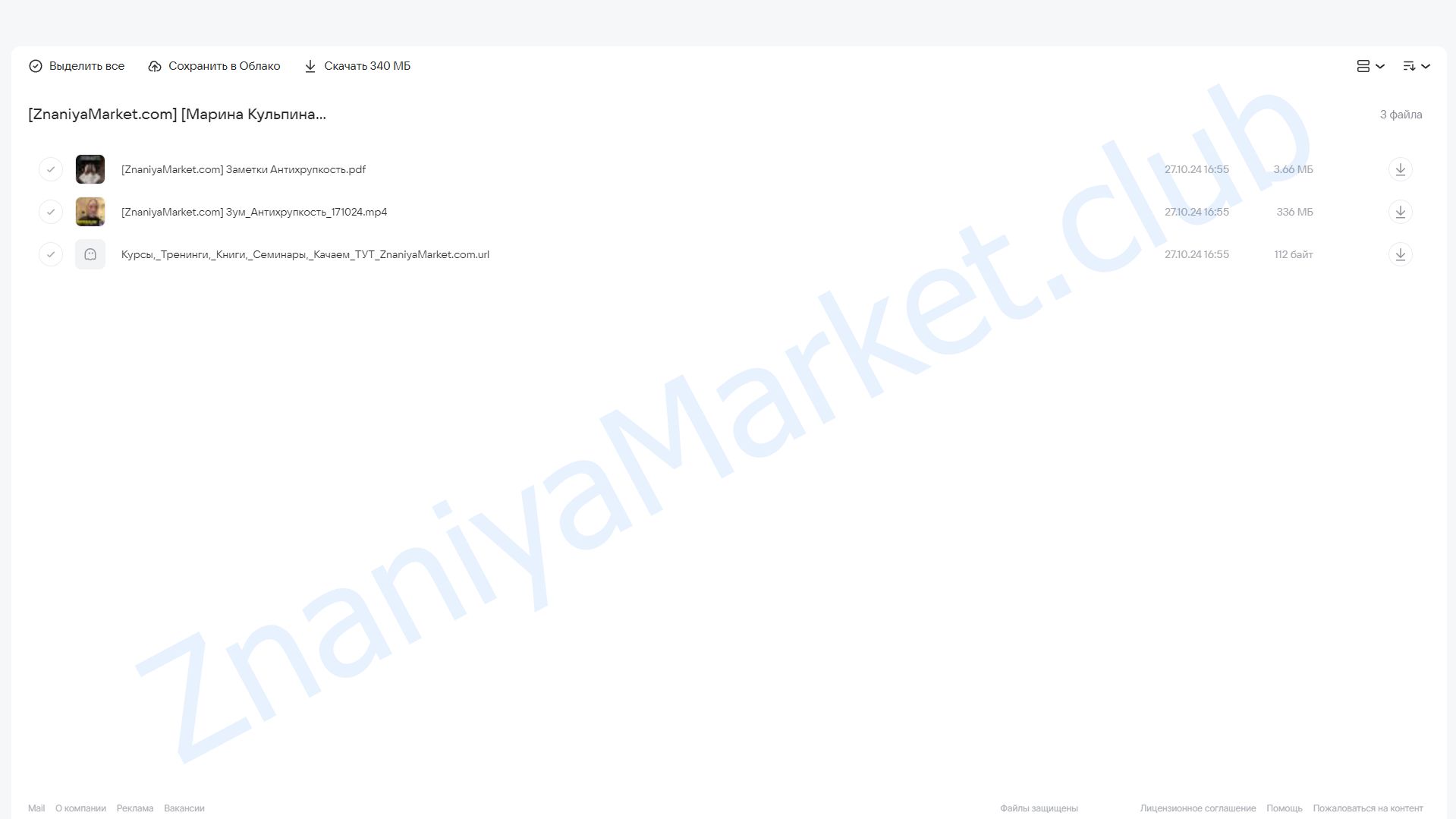 Зум-звонок Антихрупкость (Марина Кульпина) облако mail, фото 2 из 2.