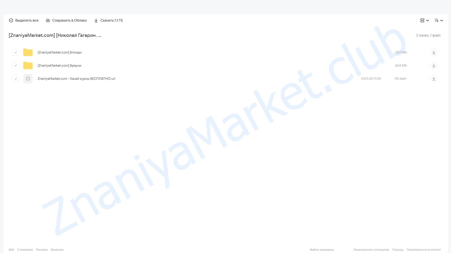 [Gift Cookies] Брауни и Блонди (Николай Гагарин, Артем Валентинов) облако mail, фото 2 из 2.