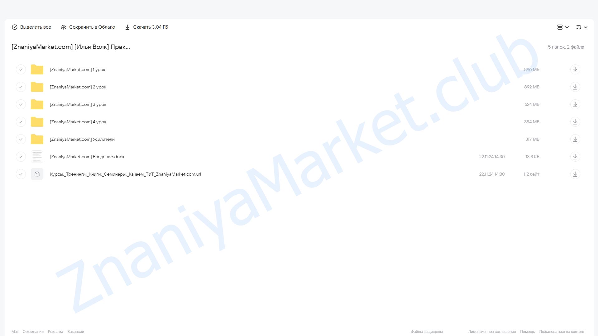 Практикум Авито + ИИ (Илья Волк) облако mail, фото 2 из 2.