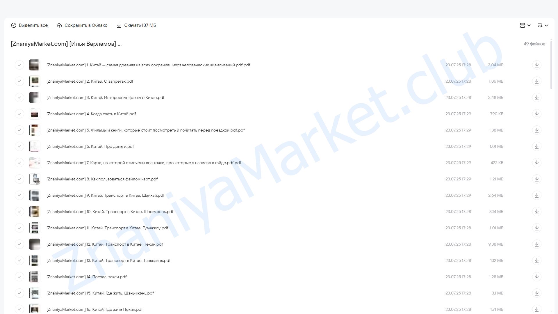 Путеводитель по Китаю (Илья Варламов) облако mail, фото 2 из 2.