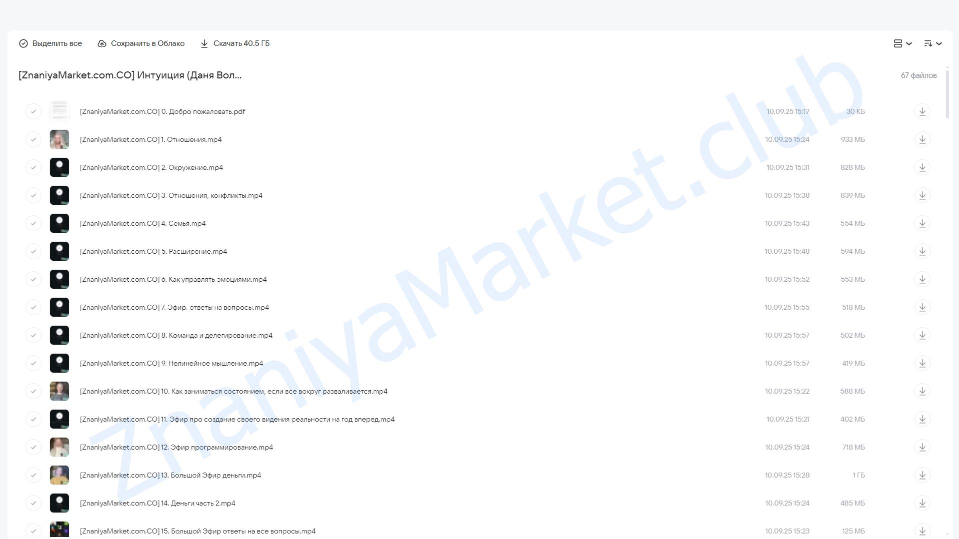 Интуиция (Даня Волк) облако mail, фото 2 из 2.