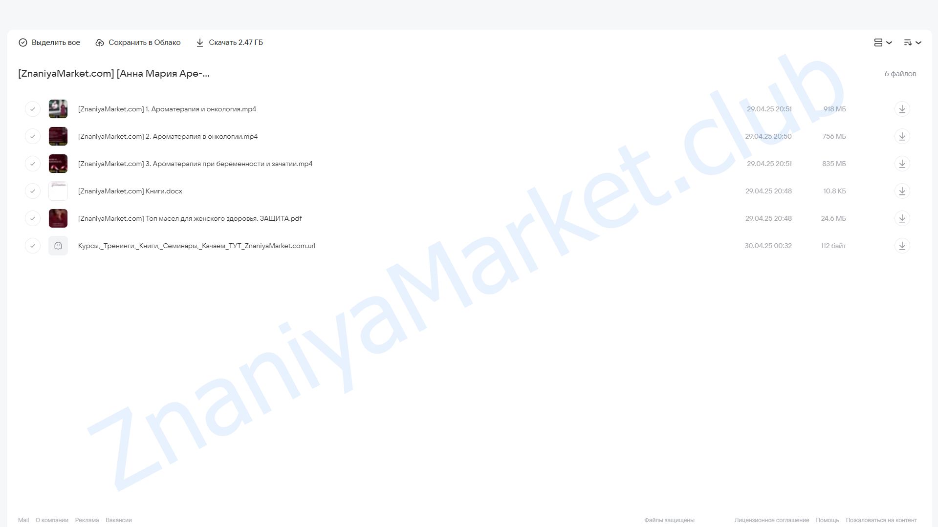 Ароматерапия для женского здоровья. Тариф Онлайн + Записи (Анна Мария Аре-Буайе) облако mail, фото 2 из 2.