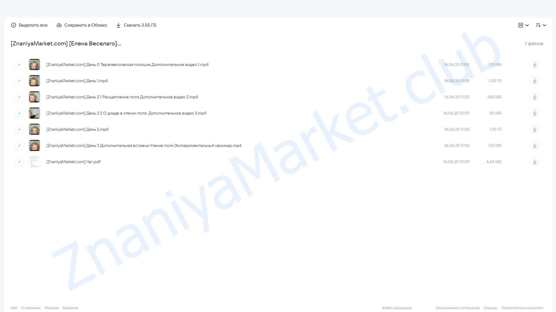 [Институт Открытого поля] Чтение поля. Экспериментальный семинар (Елена Веселаго) облако mail, фото 2 из 2.