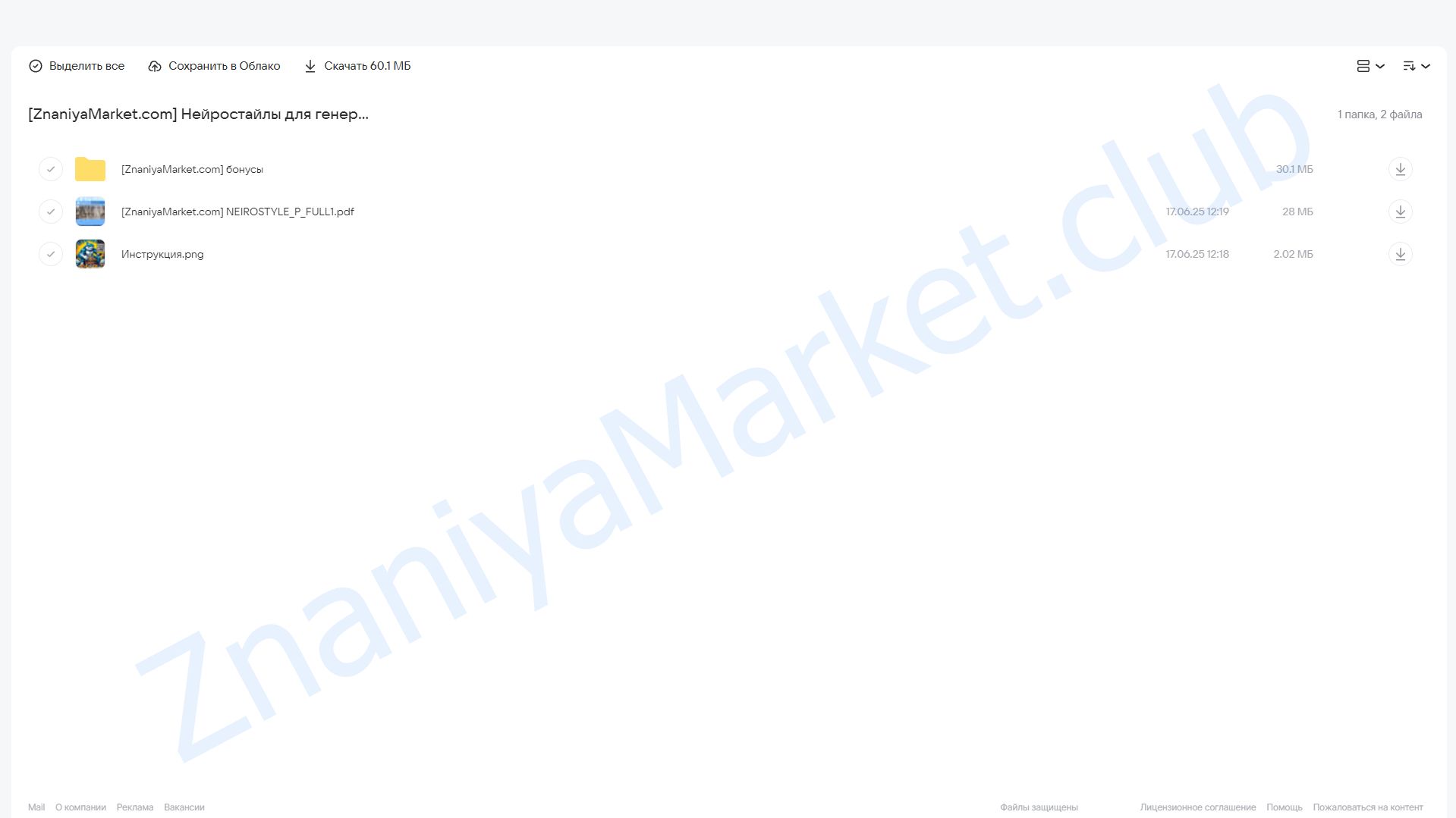 [StockerSchool] Нейростайлы для генерации людей Р полный набор + бонусы (Ольга Захарова) облако mail, фото 2 из 2.