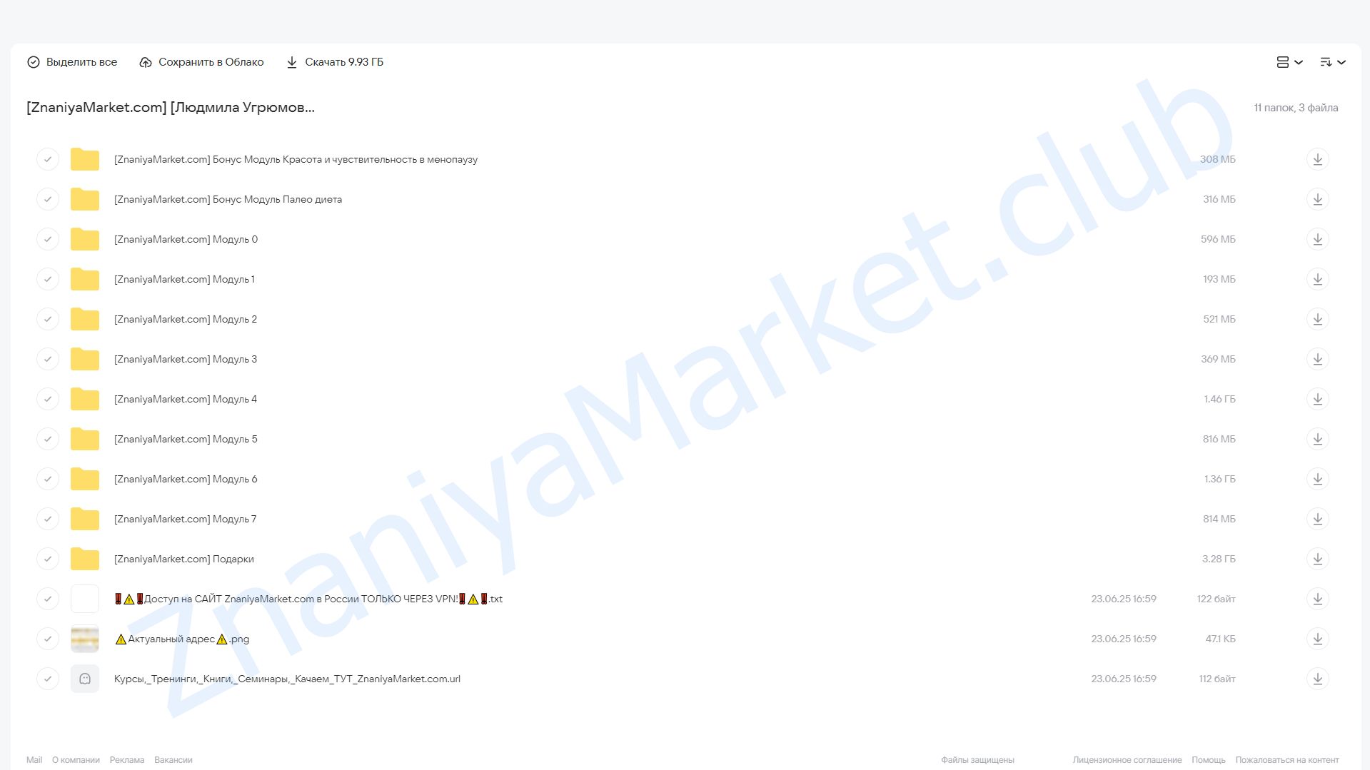 Заместительная гормональная терапия. Тариф В группе (Людмила Угрюмова) облако mail, фото 2 из 2.