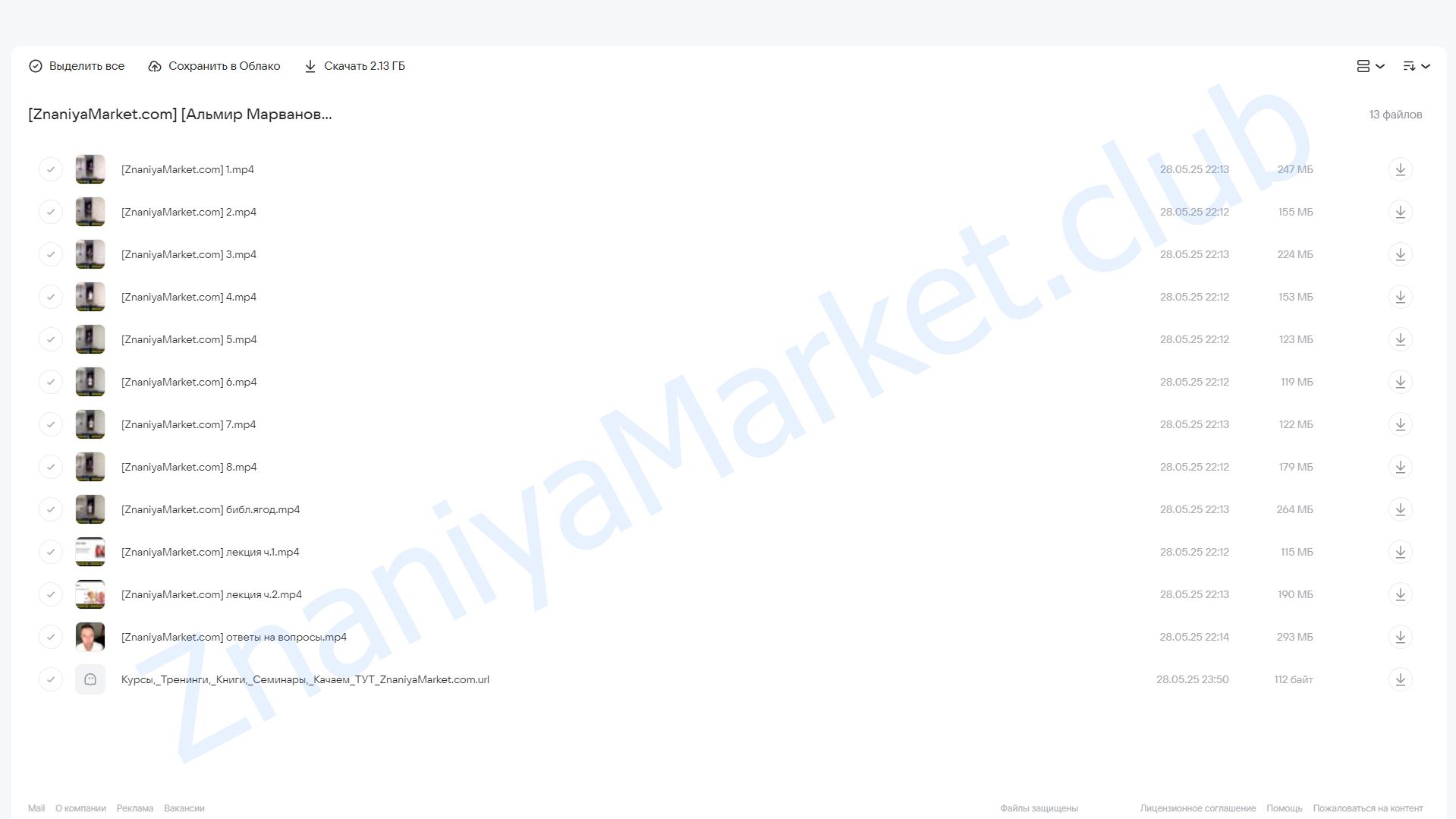 Ягодицы 2.0 (Альмир Марванов) облако mail, фото 2 из 2.