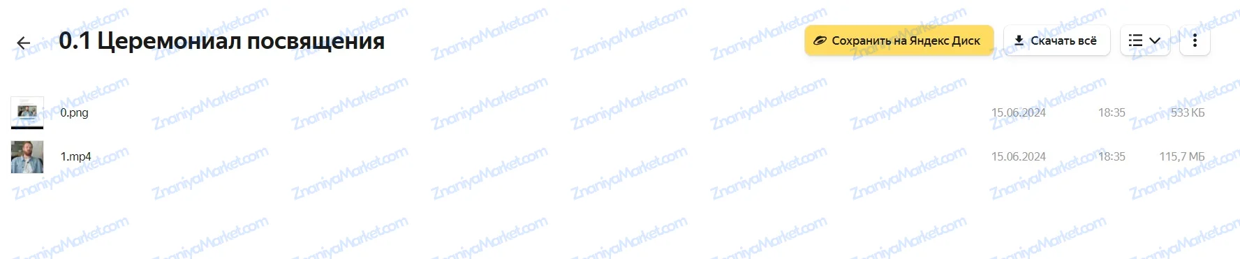 Создатель (Александр Российский) файлы курса на Яндекс Диск скриншот 4