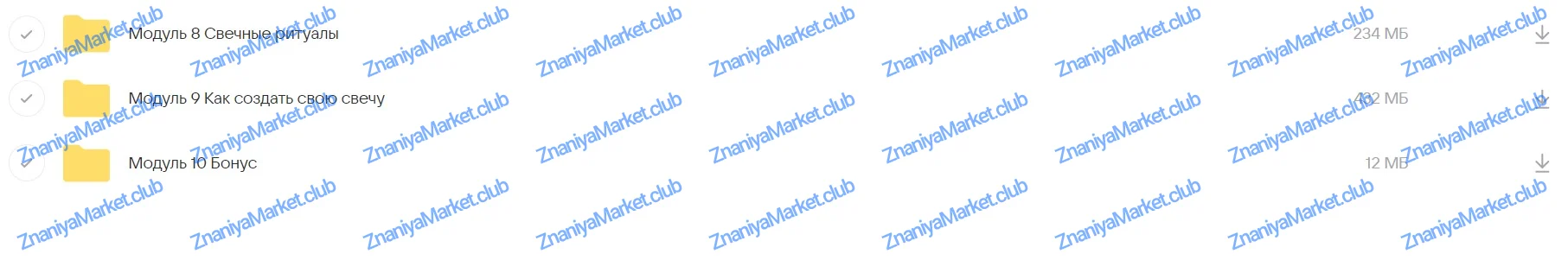 [Город Мастеров Жизни] Полный курс Высшая Свечная Магия (Светлана Цыганова) файлы курса на облаке скриншот 6