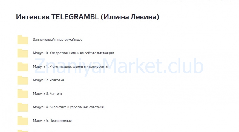 [Smart Team] TelegramBL. Тариф Полное погружение (Ильяна Левина) скрин на облаке, фото 2 из 2.