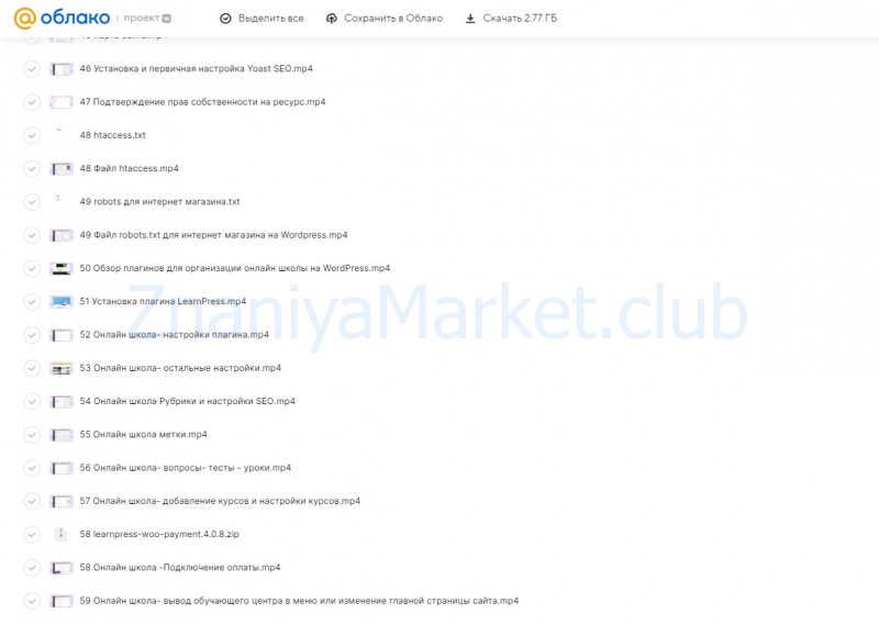 Интернет магазин на WordPress. Тариф Профессионал (Юлия Литвина) скрин на облаке, фото 2 из 2.