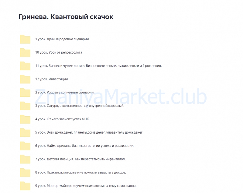 Квантовый скачок. Тариф Стандарт (Анна Гринькова) скрин на облаке, фото 2 из 2.