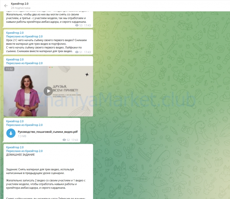 Криэйтор 2.0 (Настя Янб) скрин на облаке, фото 2 из 2.