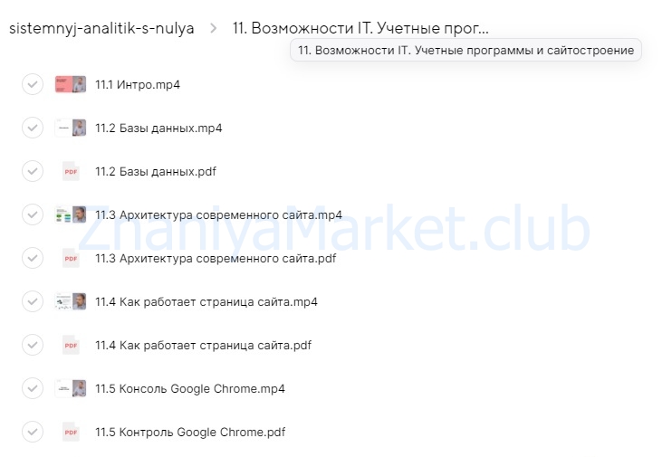 [Skillbox] Системный аналитик с нуля (Евгений Скориков) скрин на облаке, фото 2 из 2.