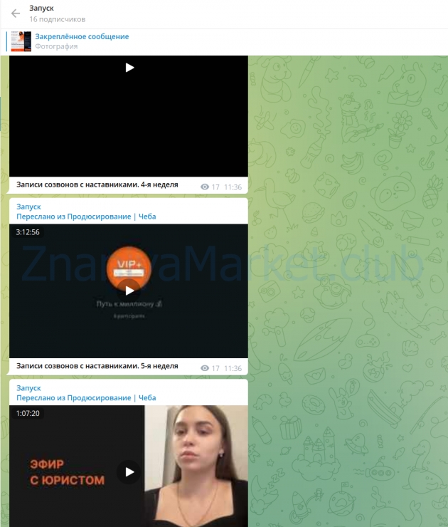 Курс по продюсированию. Тариф VIP (Элина Жгенти) скрин на облаке, фото 2 из 2.