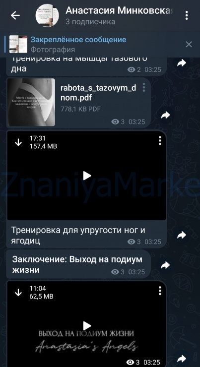 Anastasia’s angels. Тариф Anastasia’s Angels (Анастасия Минковская) скрин на облаке, фото 2 из 2.