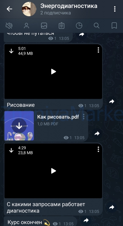 Энергодиагностика. Тариф Base (Анна Черкасова) скрин на облаке, фото 2 из 2.