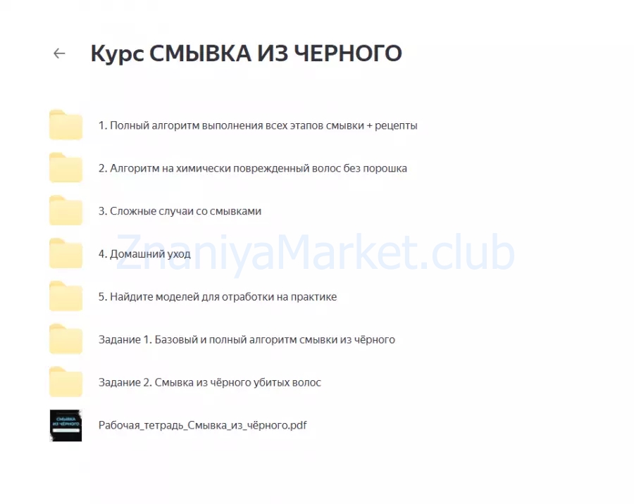 Pincode богатого колориста. Топовый мастер и повышение дохода (Алеся Теперикова) скрин на облаке, фото 2 из 2.