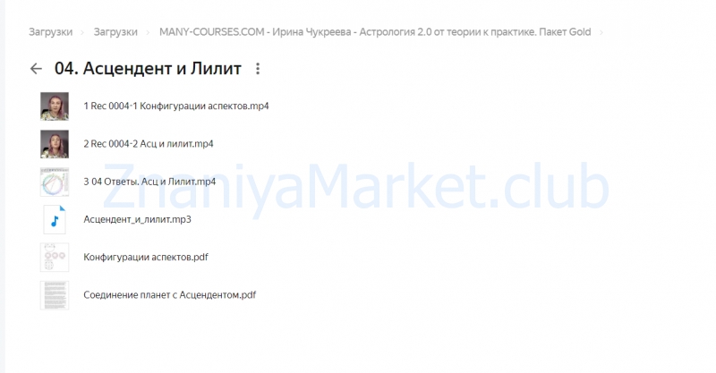 Астрология 2.0: от теории к практике (Ирина Чукреева) скрин на облаке, фото 2 из 2.