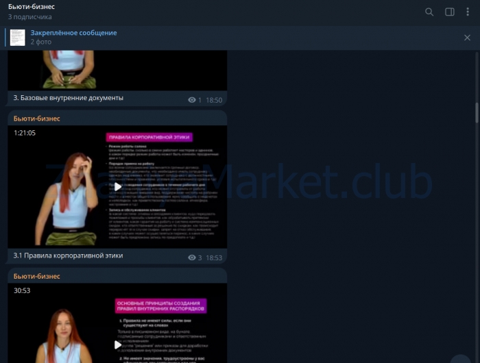 Х5. Бьюти бизнес как экосистема. Тариф Profi (Анна Мурнина) скрин на облаке, фото 2 из 2.