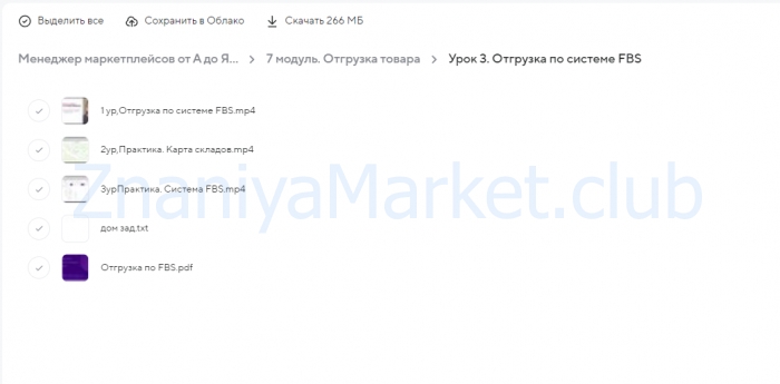 Менеджер маркетплейсов от А до Я. Тариф Профессионал (Виталий Окунев) скрин на облаке, фото 2 из 2.