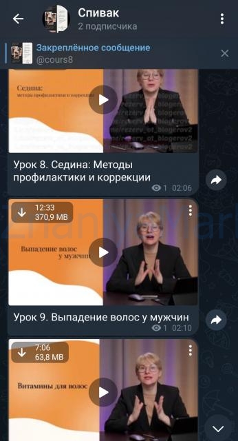 Как  остановить выпадение и вернуть красоту волосам в ближайший месяц (Катя Спивак) скрин на облаке, фото 2 из 2.