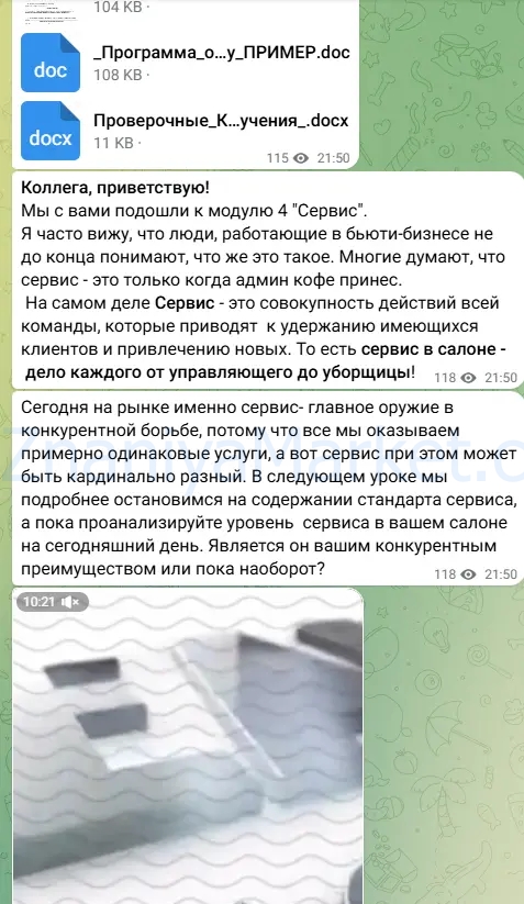 Виртуозное управление салоном 3.0. Тариф Эконом (Ирина Михина) скрин на облаке, фото 2 из 2.
